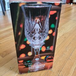 Hurricane Crystal Candle Holder 