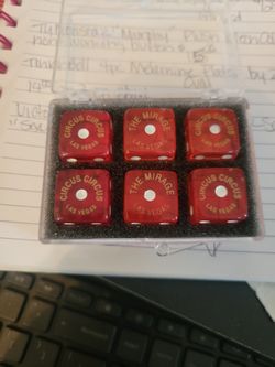 4 Circus Circus, 2 The Mirage Dice