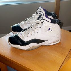 B’Loyal ‘White Court Purple’ Sneakers (Box not included)