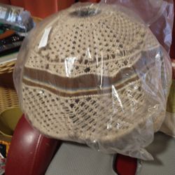 Vintage Macrame Lamp Shade Made In 1990s