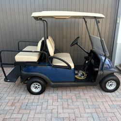 🔵 Club Car Precedent Golf Cart – NEW Batteries – 4 Passenger – Excellent