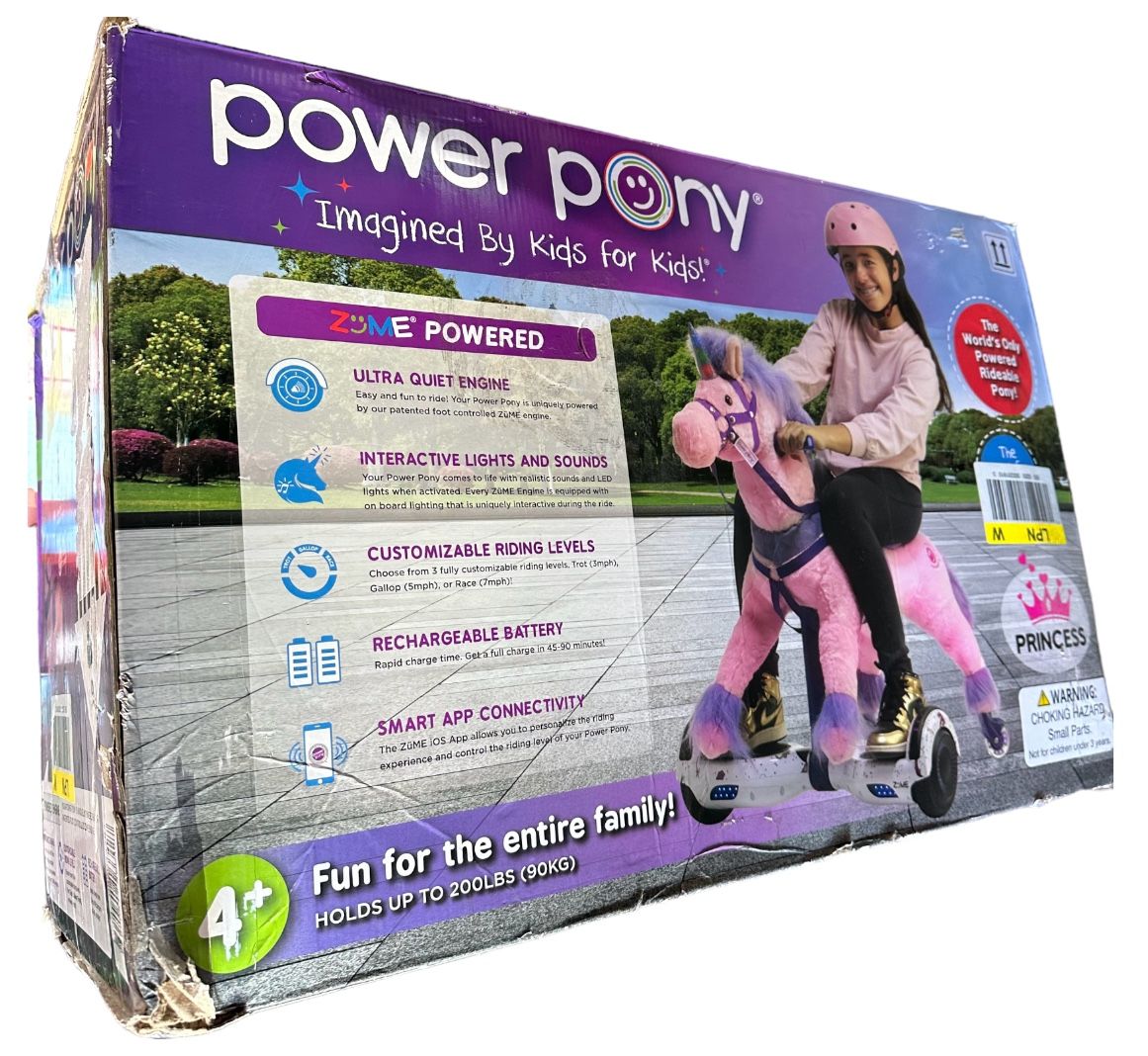 Power Pony Powered Rideable Pony Ride-On is a ride-on toy for kids