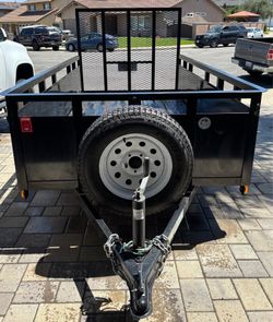 Ronco 5x10 Utility Trailer with Ramp Gate & Dolly