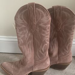 Pink Cowboy Boots 