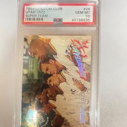 PSA 10 1994 Stadium Club #26 Utah Jazz Super Team