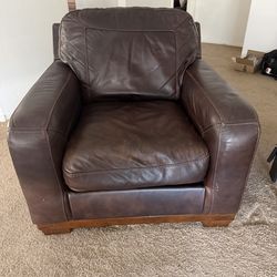 Leather Couch Chair