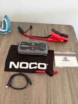 NOCO Boost GB50 1500A UltraSafe Jump Starter.