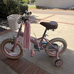 Joystar Girls Bike With Training Wheels