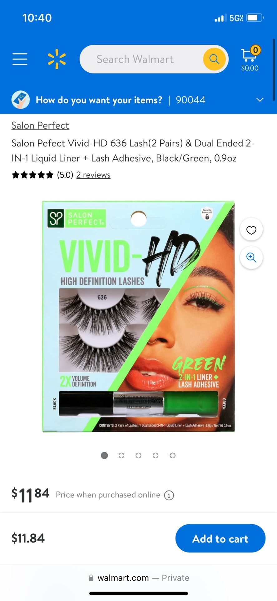 VIVID HD EYELASH COMBO KIT, 2 pairs in Each box