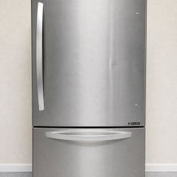 LG 26 Cu. Ft. Bottom-Freezer Refrigerator – Excellent Condition