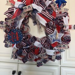 4th Of July Wreath