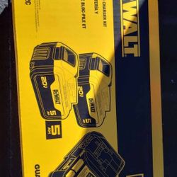 Dealt Charger And Battery Kit 20V 5AH