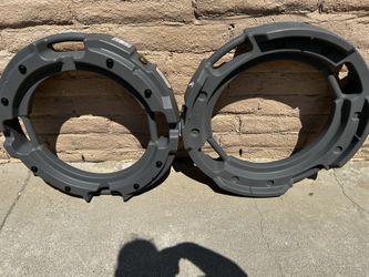 2x Brand New Bosh Ball Stand And Weight Wheel