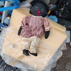 Black Raggedy Ann Doll