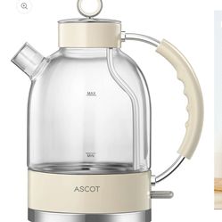 Ascot Electric Kettle- New Crème