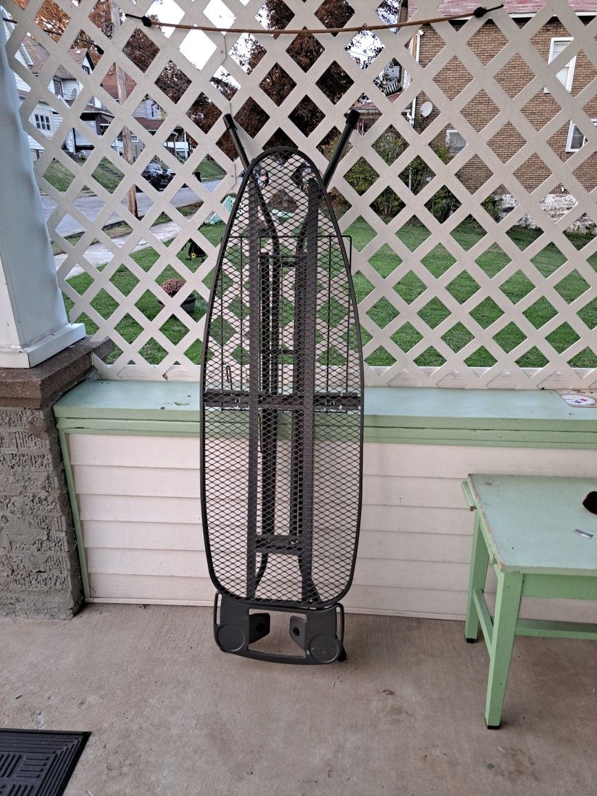  Household Essentials Deluxe Ironing Board with Mesh Steel Top
