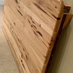 Amish Handmade Hickory Dining Table