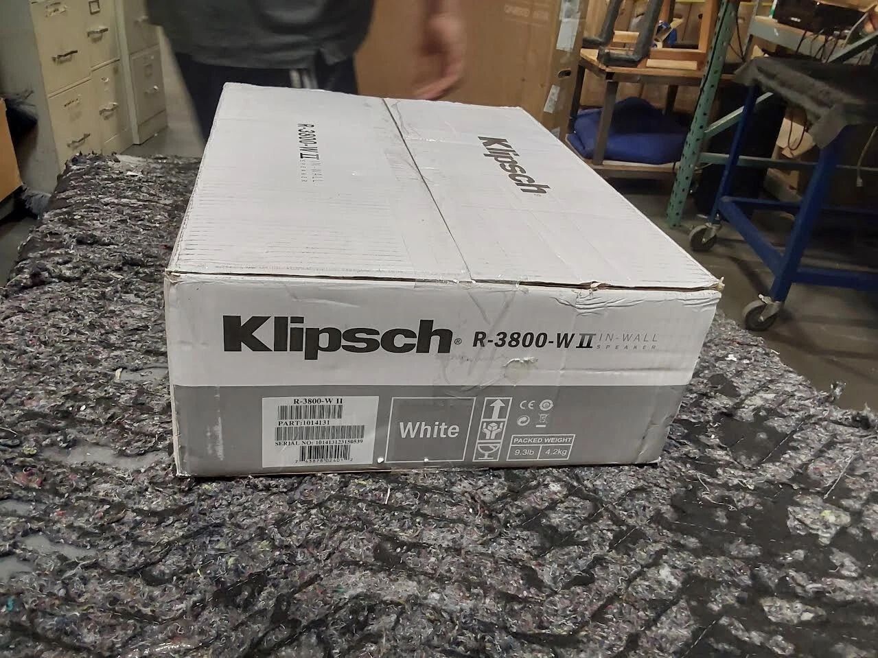 KLIPSCH R-3800-W II - In-Wall Speaker (Ea.)