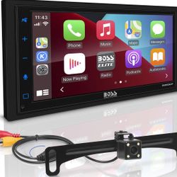 BOSS Audio Systems BV850ACP CarPlay Android 6.75” Car Stereo - Camera