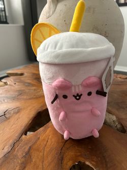 Pusheen Pink Lemonade Plush