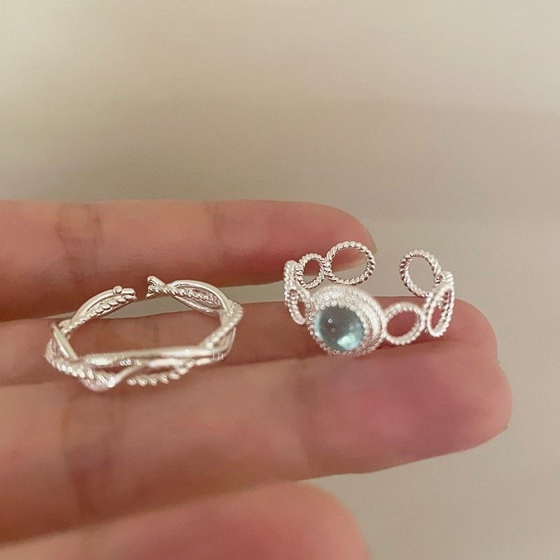 Wholesale sweet and cool stacked line wrap ring