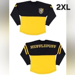 Universal Studios The Wizarding World Of Harry Potter Hufflepuff Shirt Sz 2XL NWT