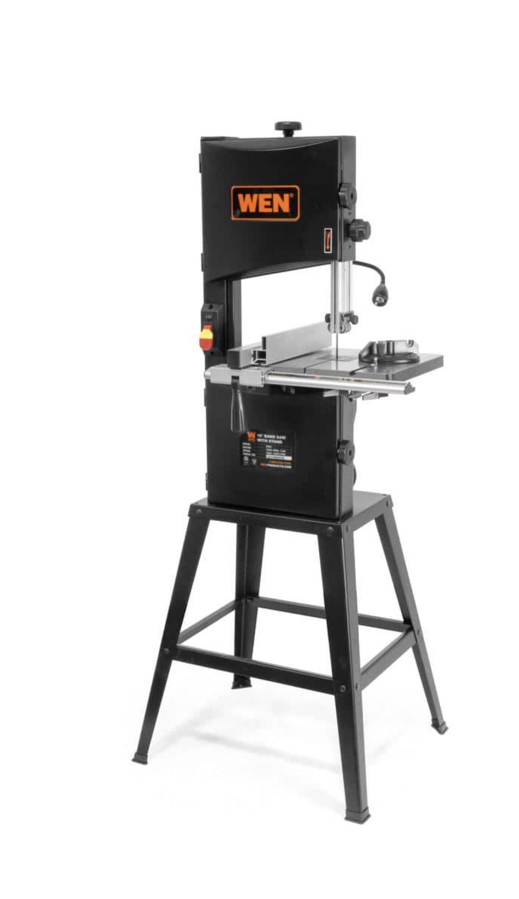 WEN Band Saw with Stand, Used In Great Shape 10-Inch, 3.5-Amp, Two-Speed (BA3962)