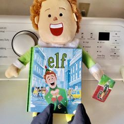 Elf Plush And Book