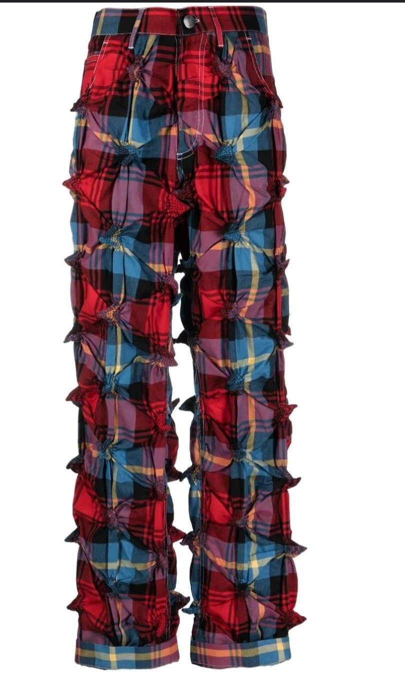 Charles Jeffrey Loverboy
Maclachlan-tartan Straight-leg