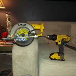 DeWalt Saw And Drill