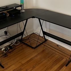 PC Gaming Computer L Shaped Desk 