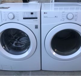 Lg washer and Electric dryer