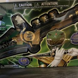 SIGNED GREEN RANGER LEGACY DRAGON DAGGER