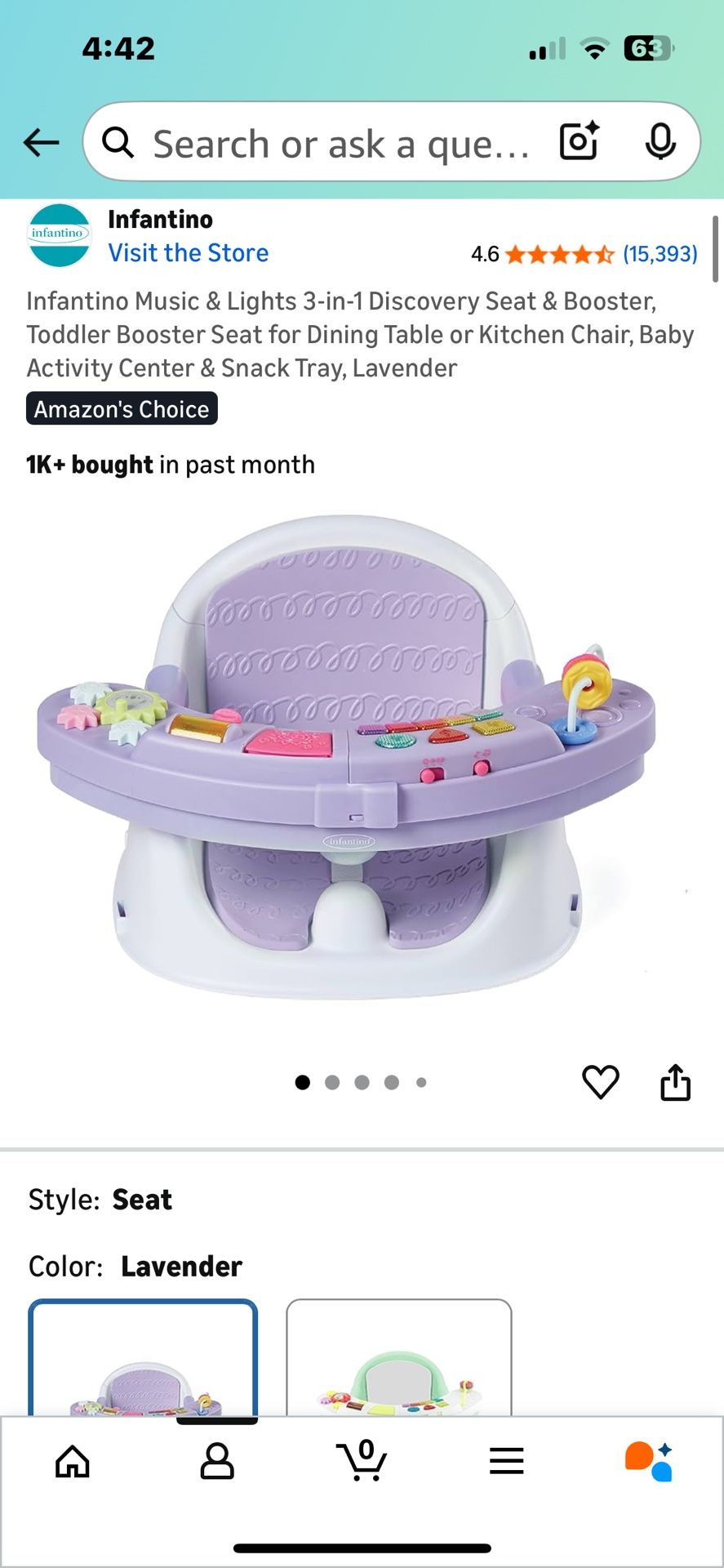 Baby Booster Chair