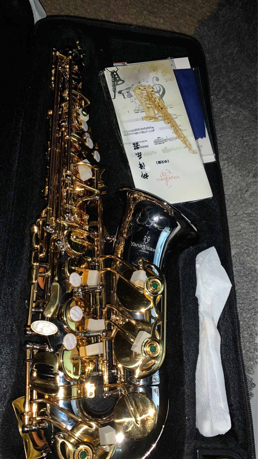 Yanagisawa Professional Model AW037 Alto Saxophone