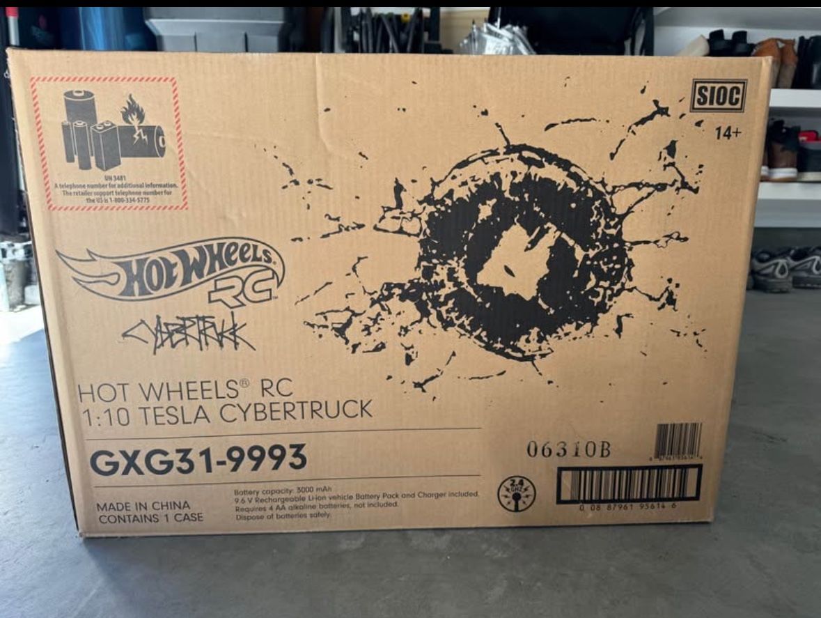 Cybertruck RC 1:10 Tesla Mattel Hot Wheels Limited Collectors Edition