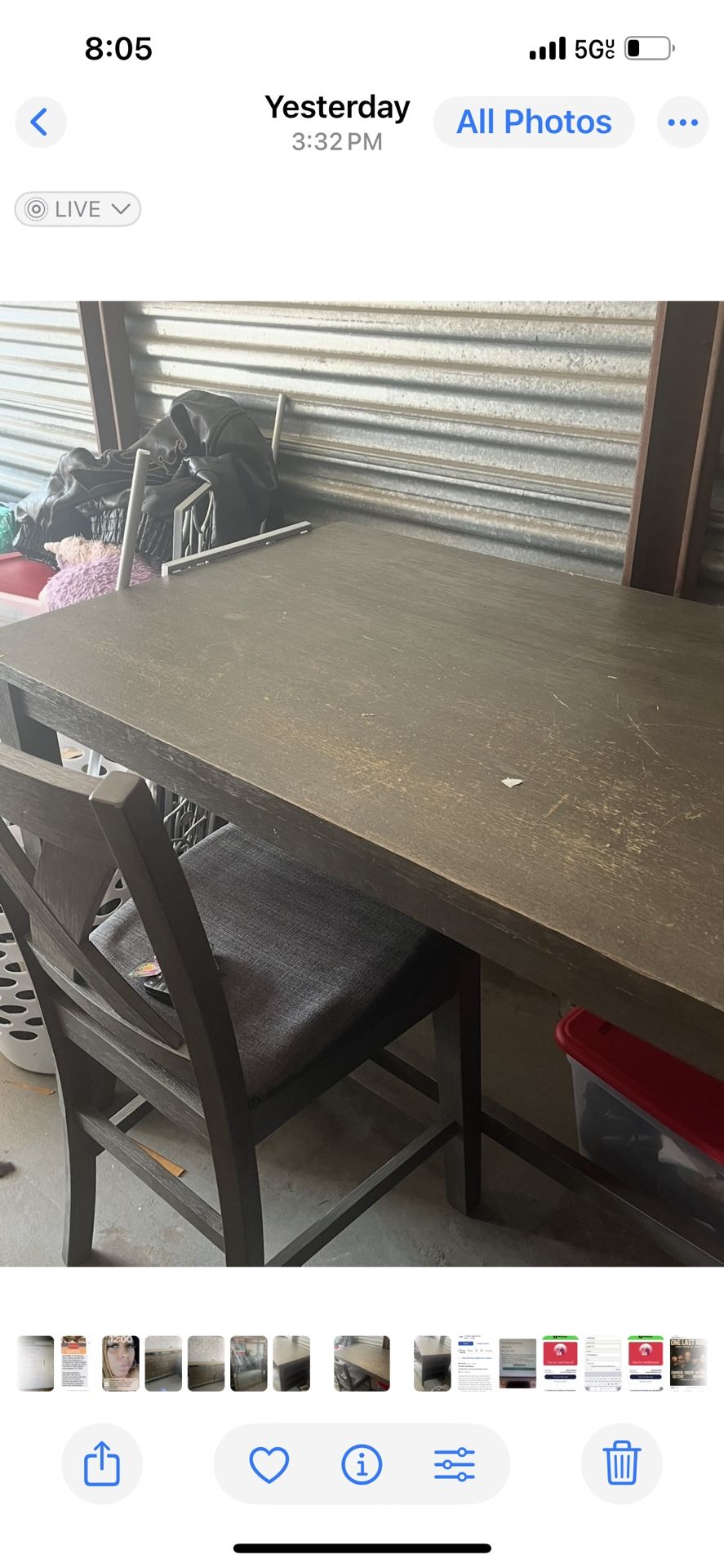 Kitchen Table With 2 Chairs