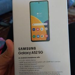 Samsung A52 5g 128 GB Cricket Nuevo En Caja