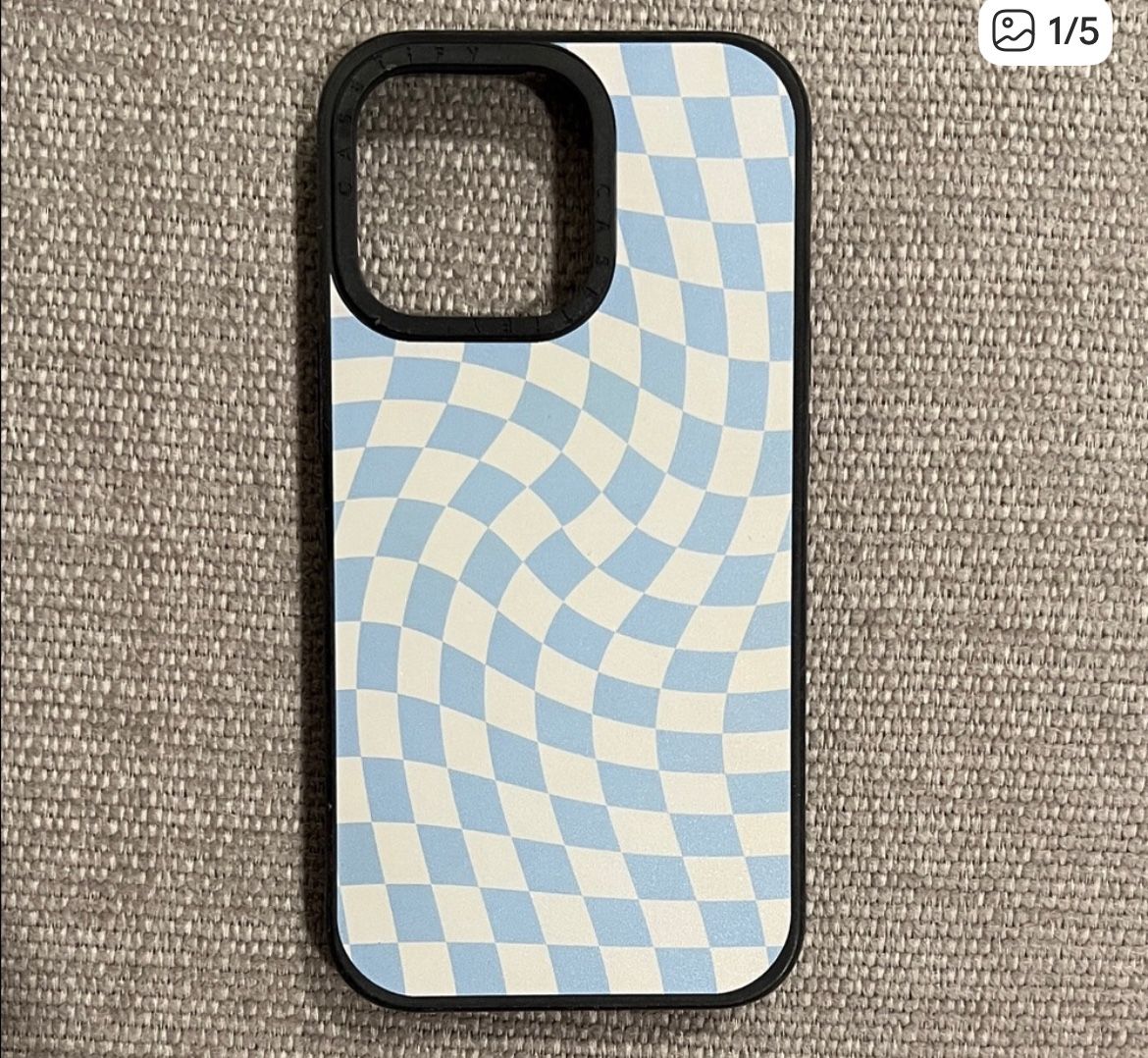 CASETIFY IPHONE 13pro Checkered Case