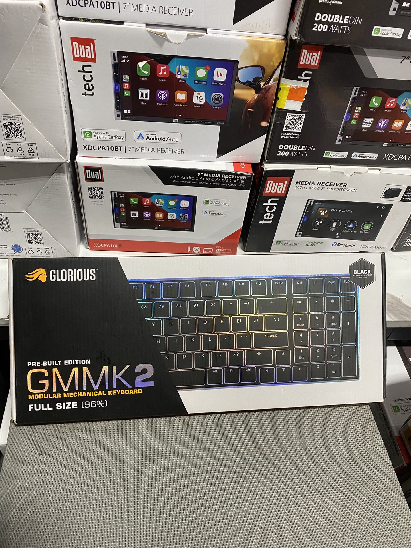 Switch Gaming Keyboard with Hotswappable Switches - Black