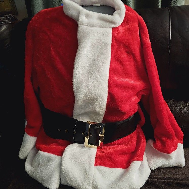 Santa Clause Suit w/ Themed Undershirt