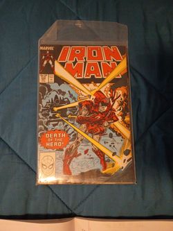 Iron man death of the hero