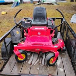54" Zero Craftsman Lawnmower 