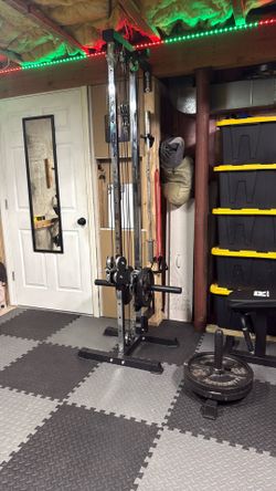 Titan wall mounted pulley tower