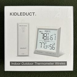 Wireless Digital Thermometer / Indoor & Outdoor
