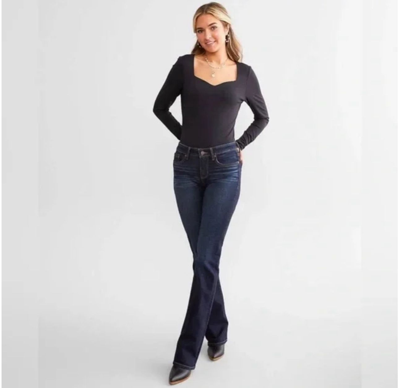 Buckle Black Fit No. 53 Tailored Boot Stretch Jean