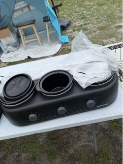 New 3 slow cooker or food warmer