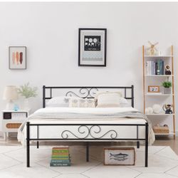 Queen Bed Frame With Additional Under storage Bed