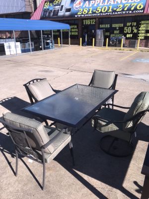 New And Used Patio Furniture For In Houston Tx Offerup Houston Tx Patio Furniture Set With 4 Chairs Only 50 Down No Interest For