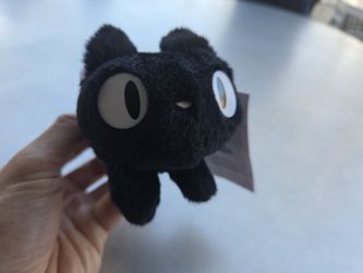 Jiji Fluffy Beanbag (S) "Kiki's Delivery Service", Studio Ghibli Plush